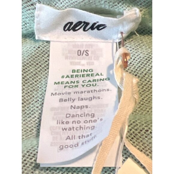 Aerie‎ Sarong O/S Acrylic & Polyester Mint NWT - Picture 4 of 6